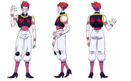 Hisoka's 2011 anime adaptation design 2