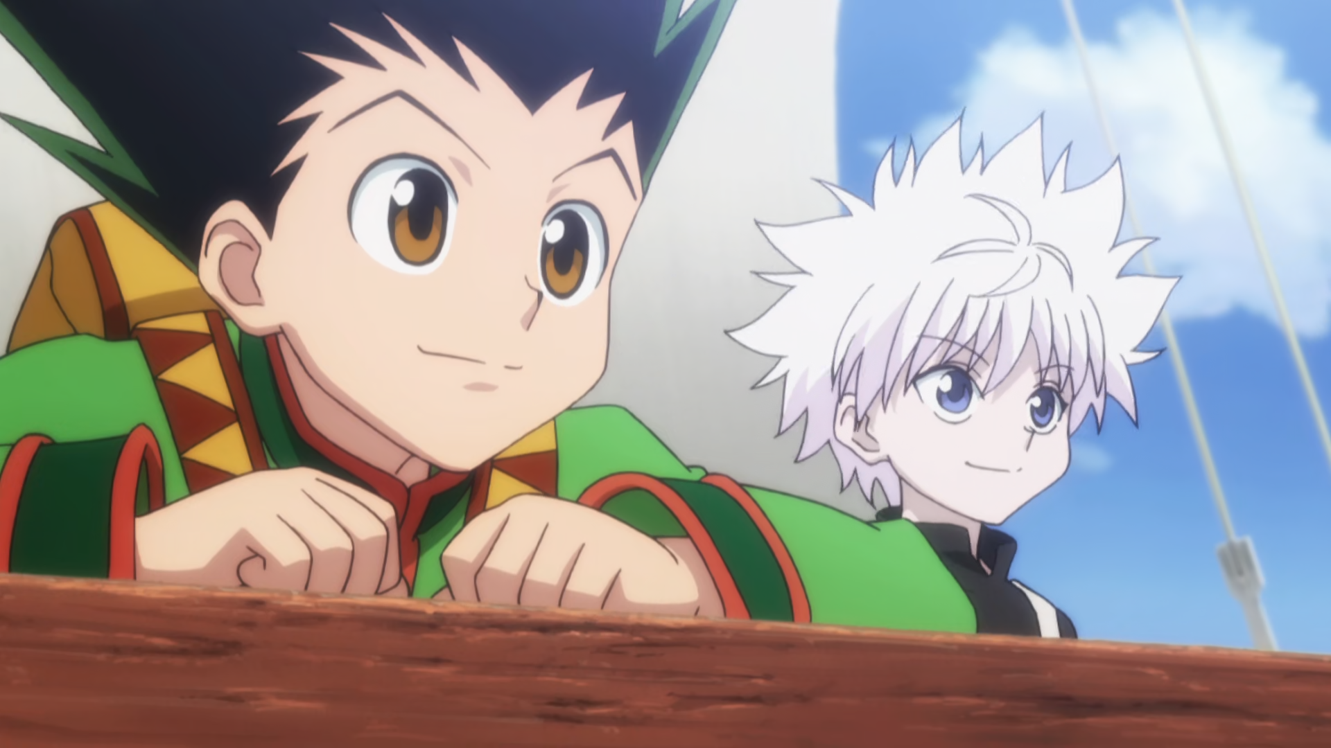 killua zoldyck, gon freecss, kurapika, kurama, hiei, and 3 more