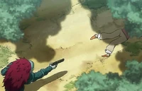 Gun-toting ant Ponzu