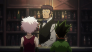 Gon and Killua on the Hunter Website