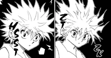 Chap 281 - Killua's electrical charge running out