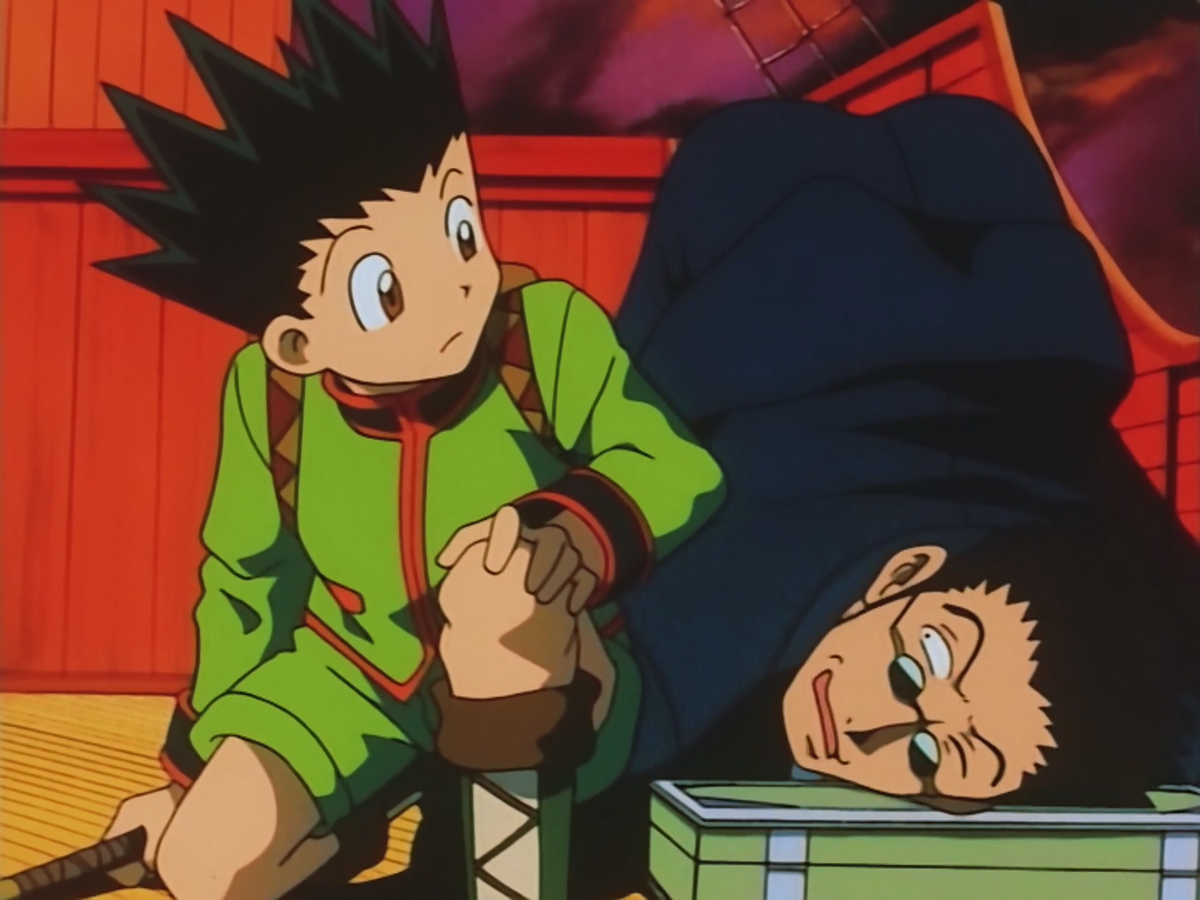 Hunter x Hunter (1999): Episode 1 Scene FANDUB - Gon in Trouble! Kite's  Daring Rescue! 