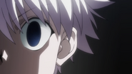 Killua realizes some inconsistencies