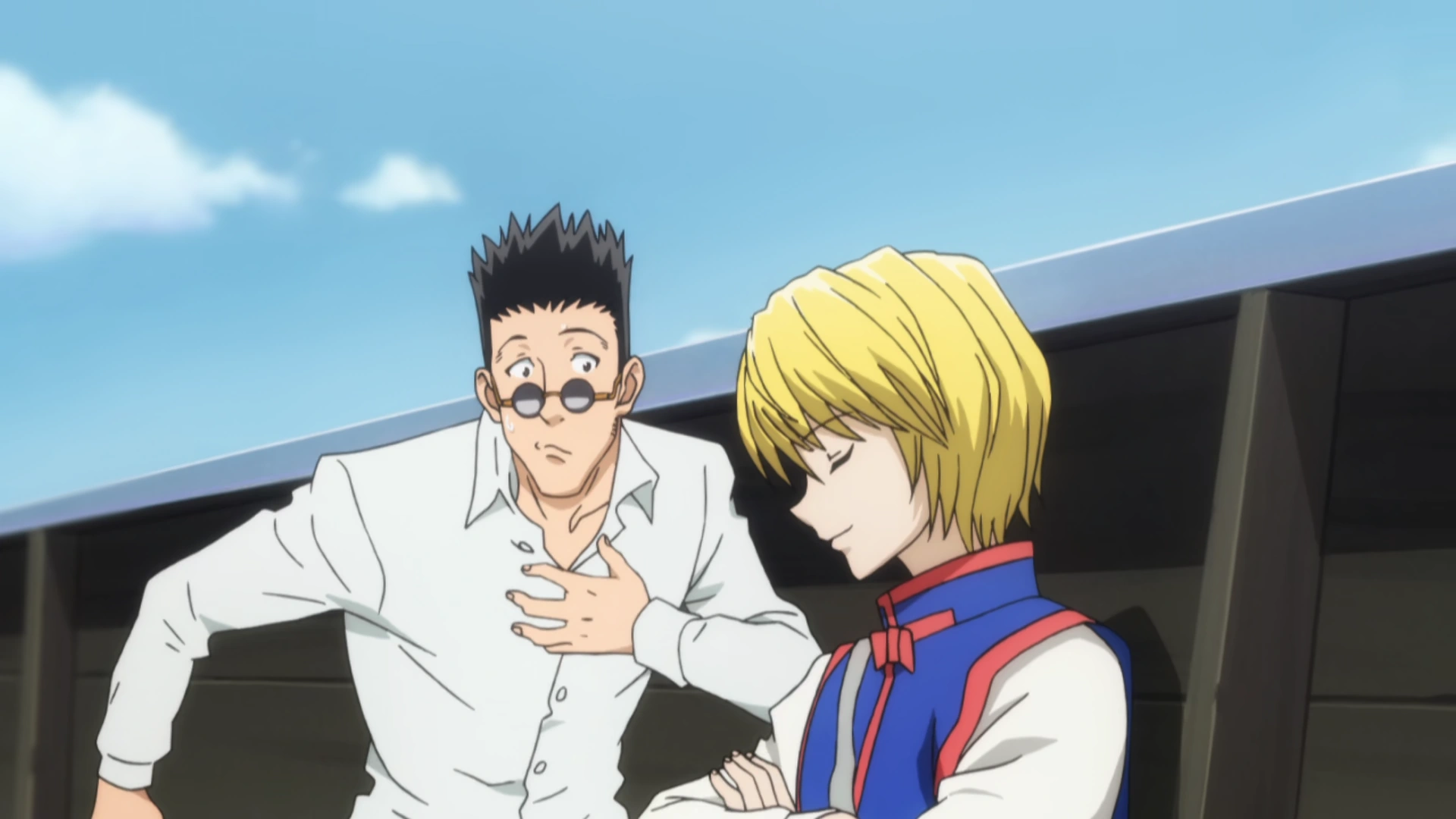 Is it weird that Leorio is 18 years old and he hangs out with two