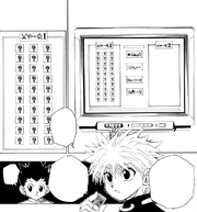 Chap 69 - Gon and Killua viewing the memory card data