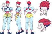 Hisoka's 2011 anime adaptation design 1