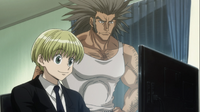 Shalnark helping Uvo