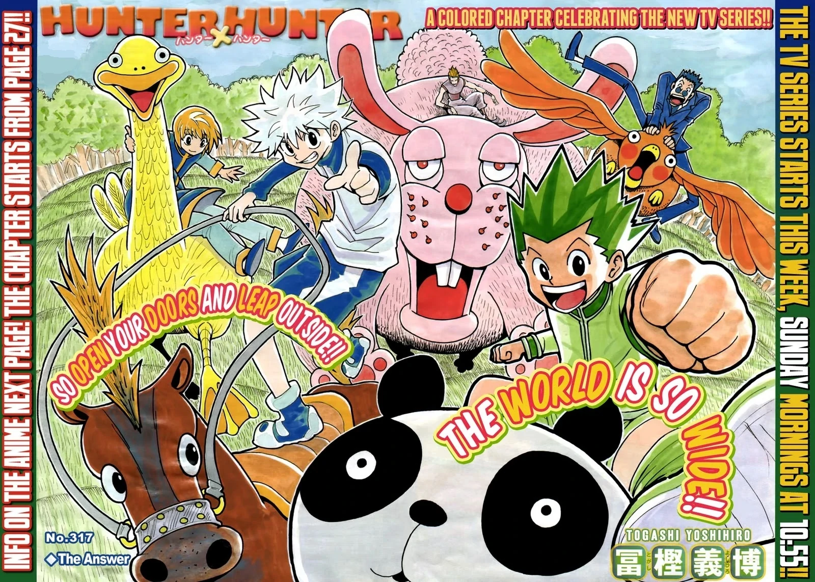 Hunter X Hunter celebrates manga's return with an upcoming