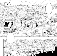 Chap 224 - The Troupe members arriving in Meteor City