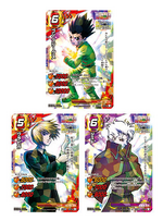 Miracle Battle Carddass HxH THE LAST MISSION Gon Kurapika Jed