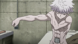 107 - Killua's body fully healed