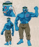 Majtani's 2011 anime adaptation design