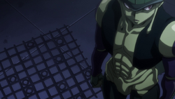 Meruem's improvised Gungi board