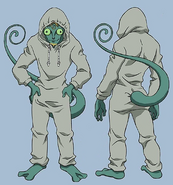 Meleoron's 2011 anime adaptation design