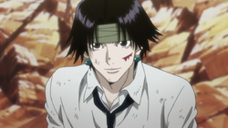 HxH2011 EP53 Chrollo after the Zoldyck fight