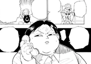 Chap 69 - Killua calling Milluki about Greed Island