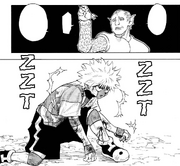 Chap 240 - Killua preparing for the final round