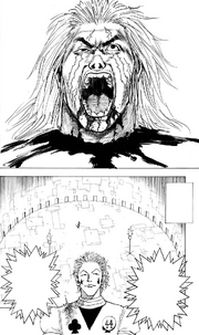 Chap 19 - Hisoka passing the phase after killing Togari