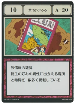 公*o様 HUNTER x HUNTER トランプ 1999年製 ゴールド Golden Guidebook (G.I card) | Hunterpedia | Fandom