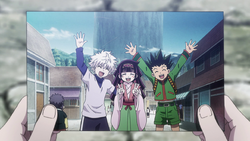 Killua, Alluka & Gon's photo