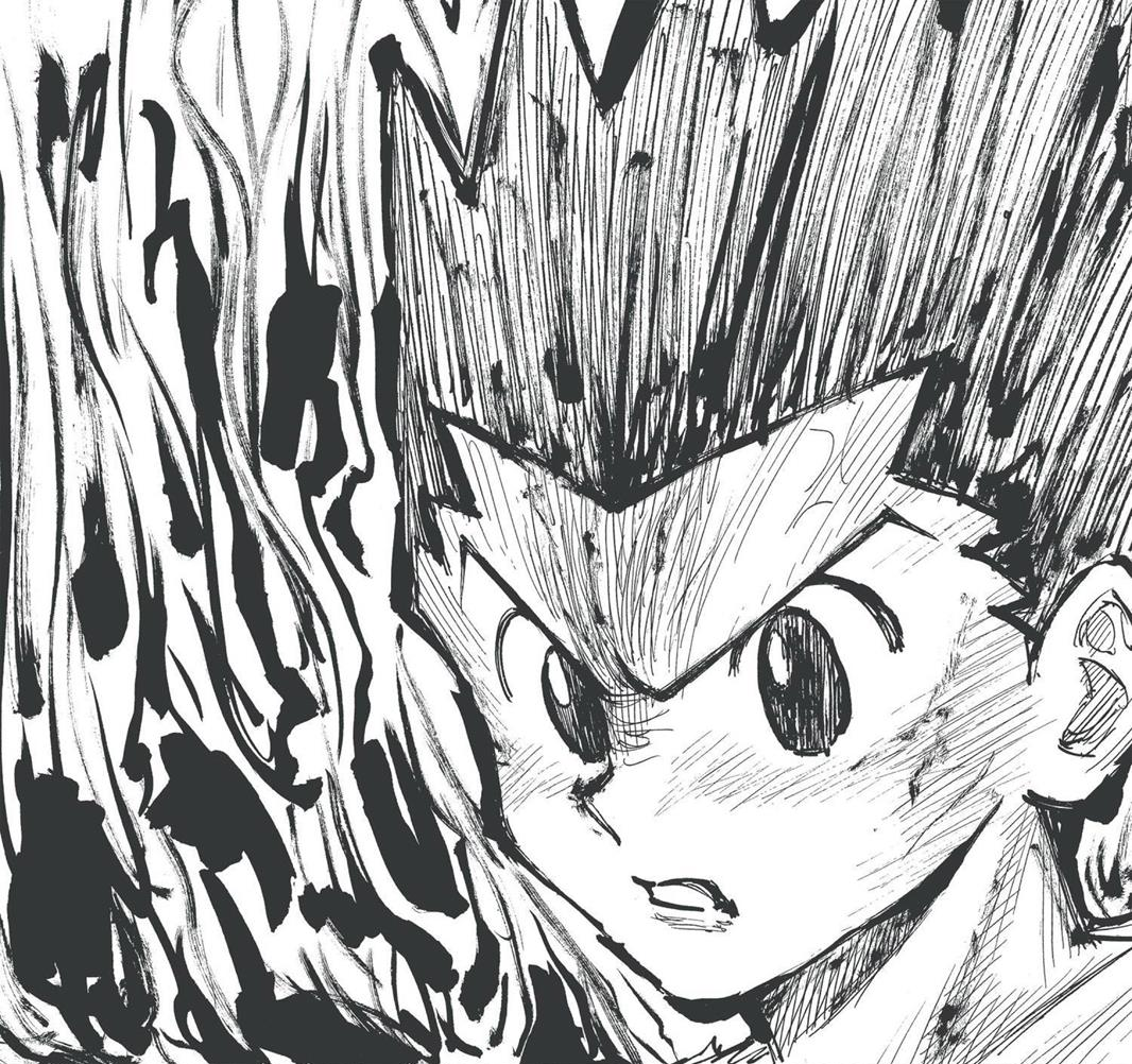 Neferpitou Vs Gon Manga