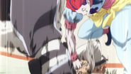 Hisoka knocks out Bodoro