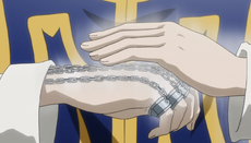 HxH2011 EP55 Kurapika Conjures Chains