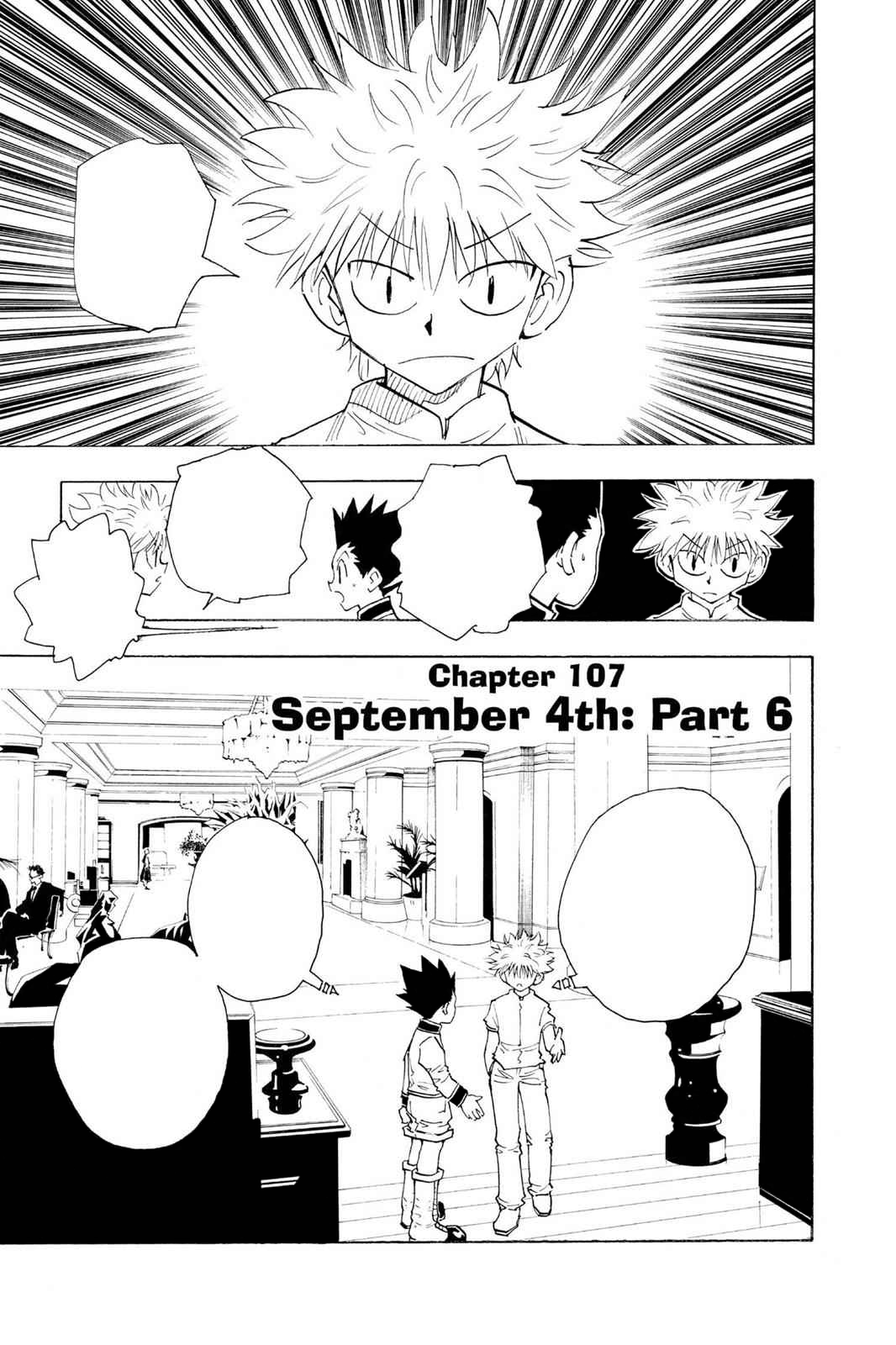 Hunter X Hunter, Chapter 107 - Hunter X Hunter Manga Online