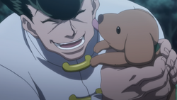 Knuckle and a puppy