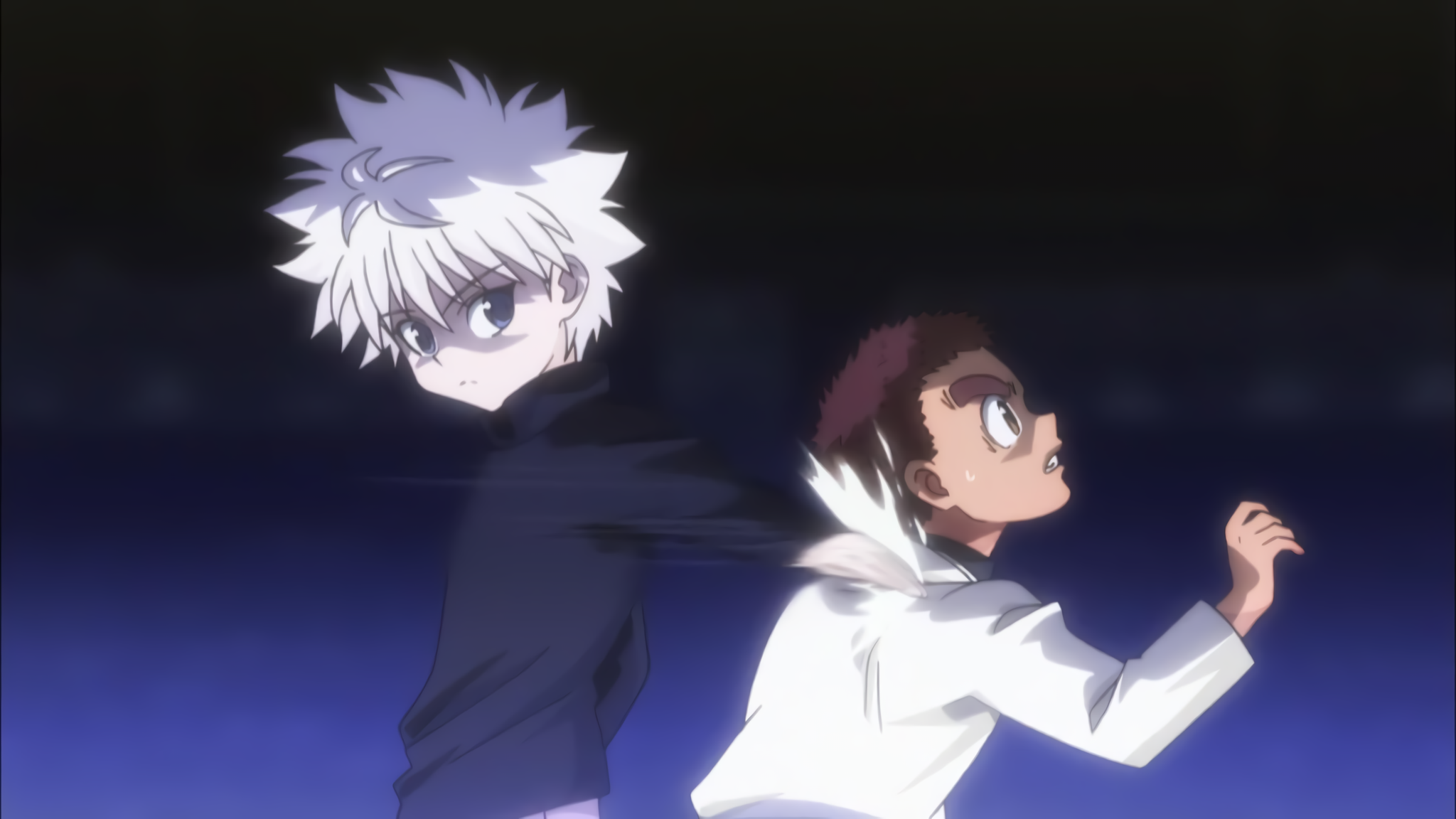 Saitama - Killua zoldyck .. plot twist gon is the class s rank 1