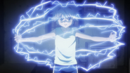 Killua's Nen ability in the making