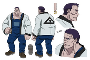 Franklin's 2011 anime adaptation design