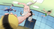 Netero atrapa la pelota