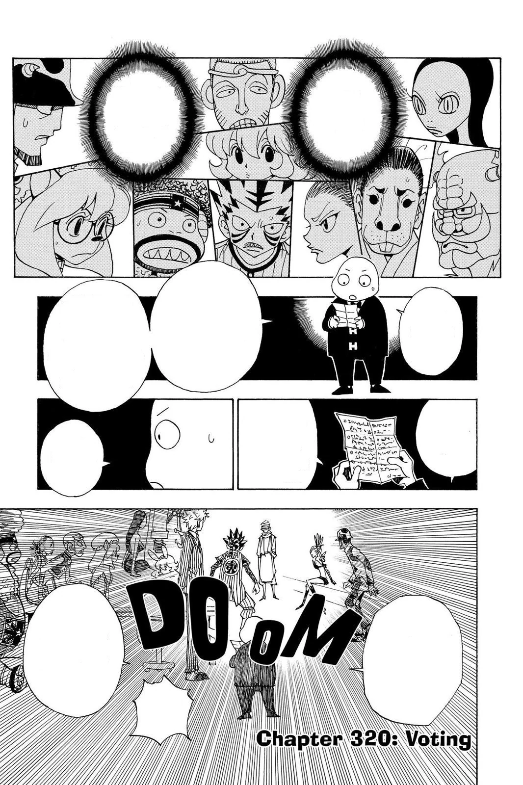 Conversa de Mangá: Hunter X Hunter 320 - Eleição — Portallos