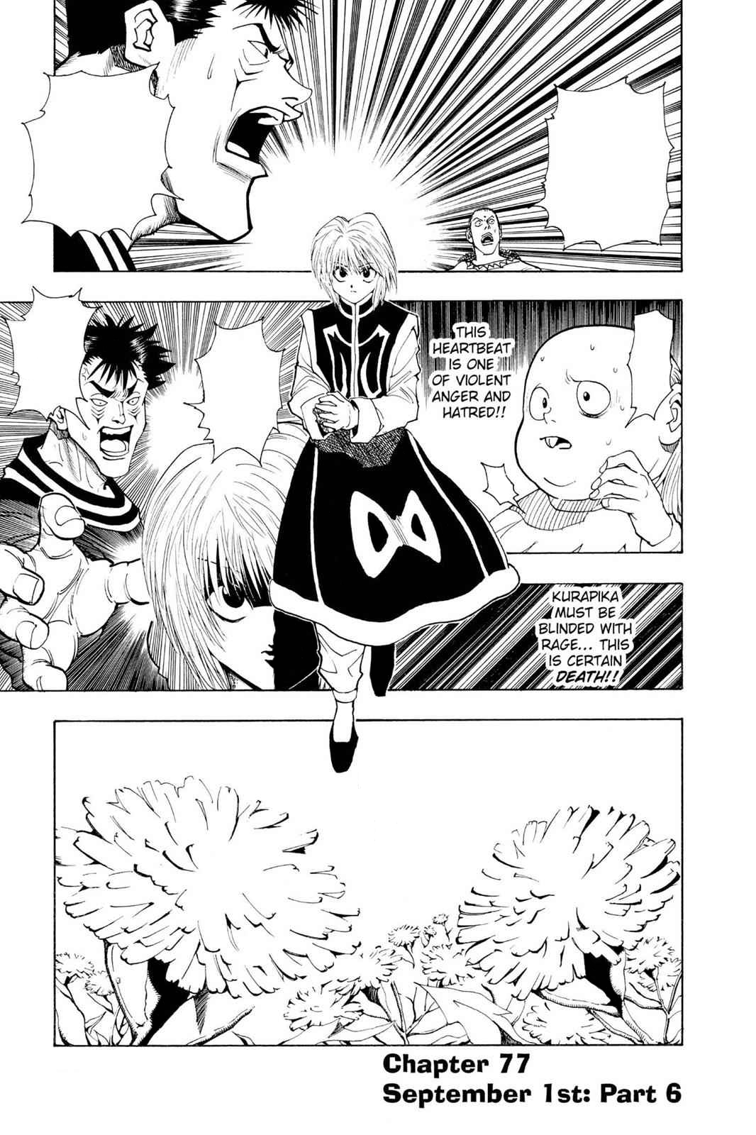 Hunter X Hunter, Chapter 107 - Hunter X Hunter Manga Online