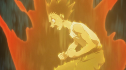 Gon enraged