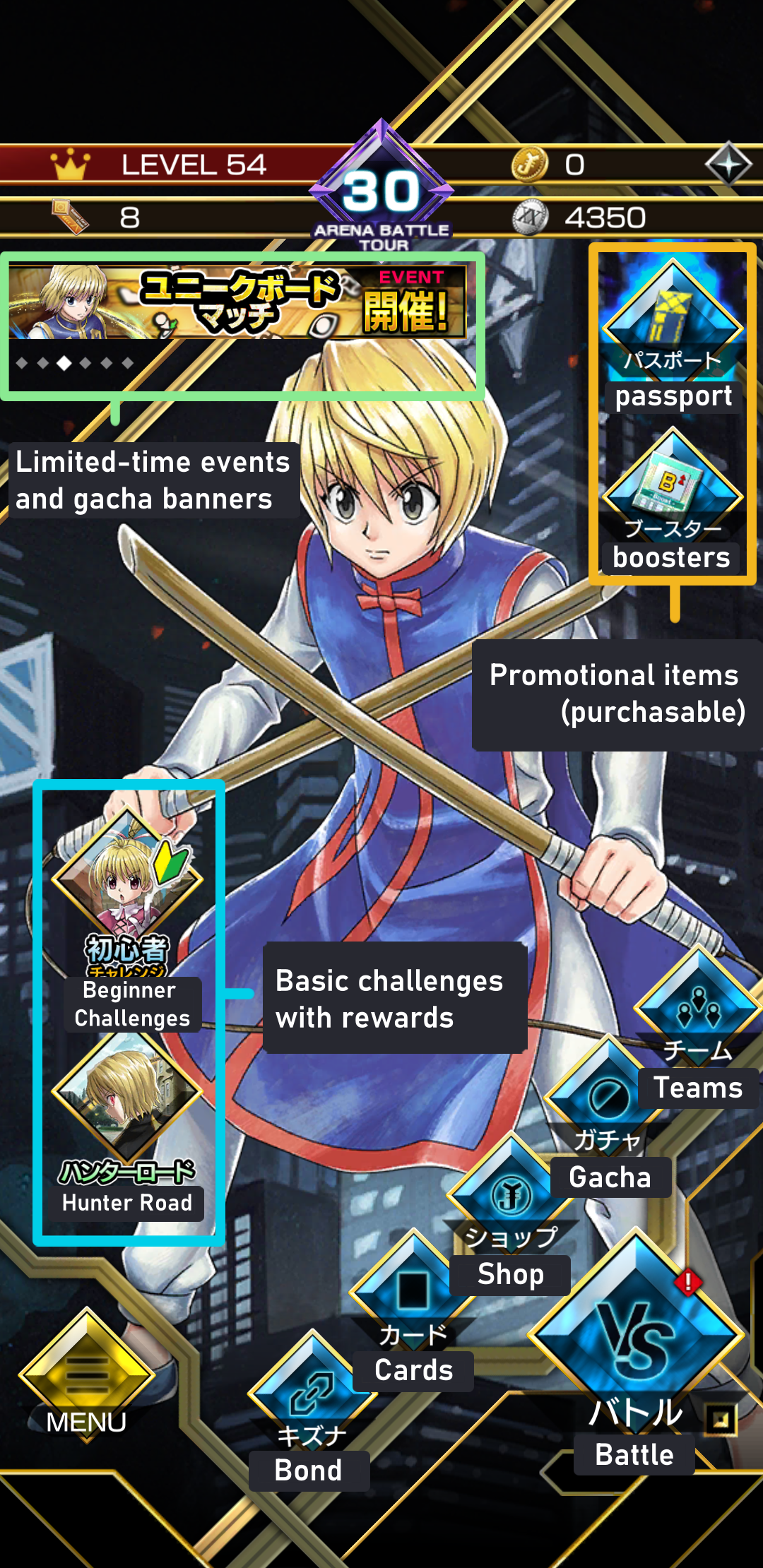 Hunter X Hunter Battle Allstars : My Little Guide (Updated)