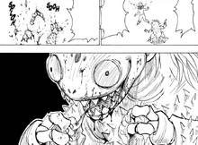 Chap 190 - The Gun-toting Ant killing and feeding on Ponzu