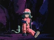 Ponzu trapped in the cave