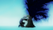 Killua begging Rengoku to stop her On