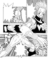 Chap 55 - Hisoka covering the seams with Texture Surprise