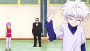 Killua refuses to fight Pokkle