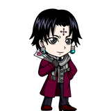 Chrollo - merry christmas ver chibi