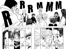 Chap 377 - Phantom Troupe members