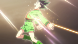 Gon Defeated By Gido