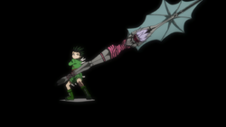 Bat attacking Gon