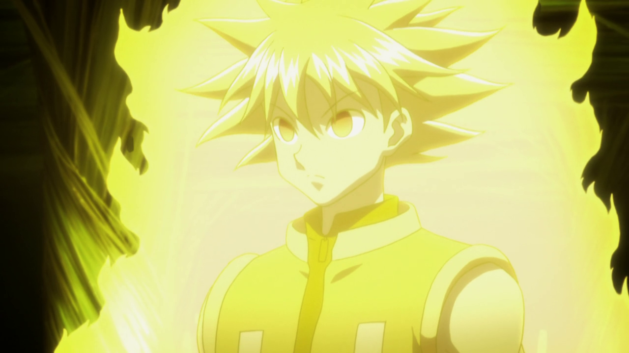 Hunter❌Hunter on X: When you're a super saiyan but you're on the wrong  show. #HunterxHunter  / X