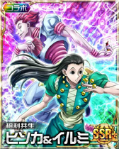 Hisoka & Illumi SSR Card 002