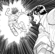 Chap 207 - Knuckle punching Gon in the back