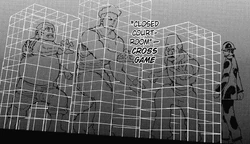 Cross game immobilized